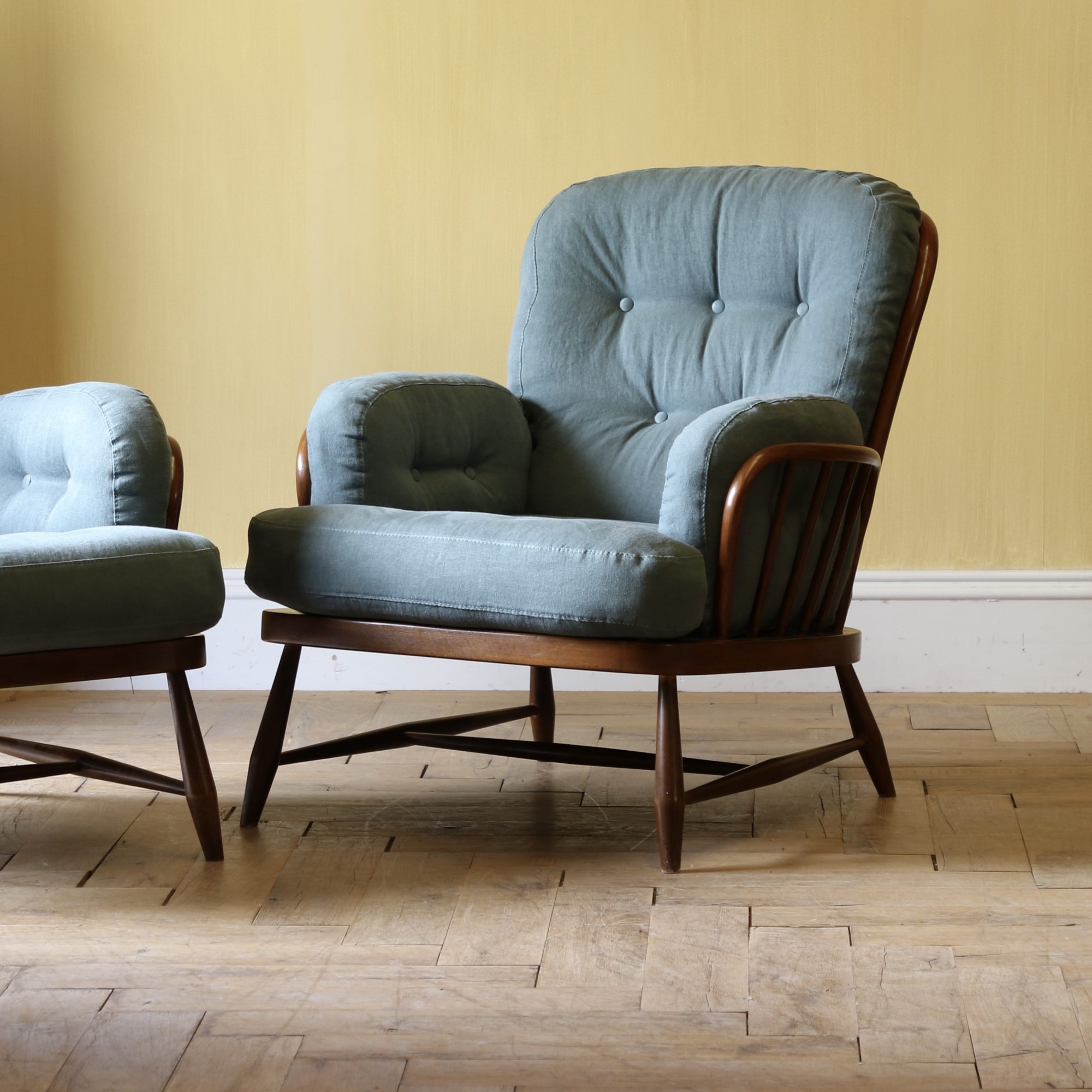 Ercol Jubilee Armchairs 